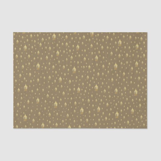 Goldbuddha Seidenpapier (Vorderseite)