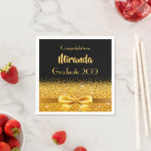 Goldbug der Graduierungspartei Serviette (Beispiel)
