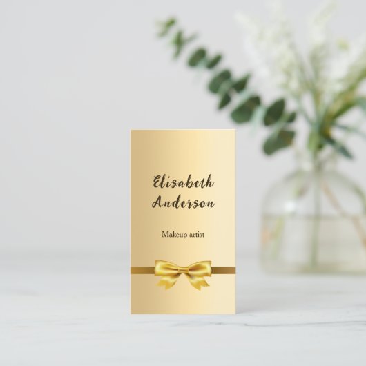 Goldbug Qr-Code für soziale Medien Visitenkarte (Stehend Vorderseite)