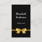 Goldbug QR Code Social Media Premium Visitenkarte (Vorderseite)