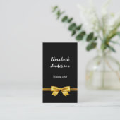 Goldbug QR Code Social Media Premium Visitenkarte (Stehend Vorderseite)