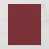 Goldburgunder Blush Bloral Wedding (Rückseite)