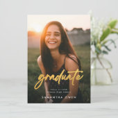 Goldbürste Foto Ankündigung (Stehend Vorderseite)