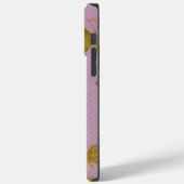 Goldbuttername Personalisiert Case-Mate iPhone Hülle (Rückseite / Links)