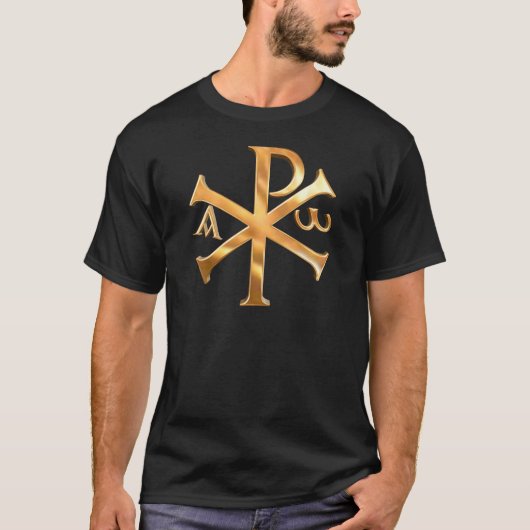Goldc$chi-rho T-Shirt (Vorderseite)