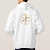 Goldc$chi-rhosymbol Hoodie (Rückseite)