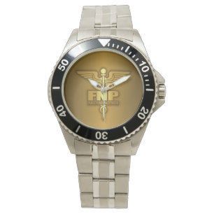 GoldCaduceus (FNP) Armbanduhr