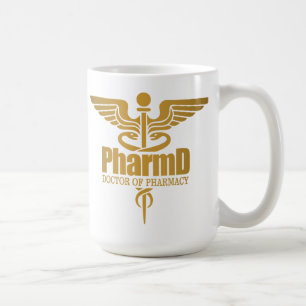 GoldCaduceus (PharmD) Kaffeetasse