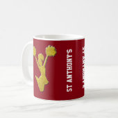 Goldcheerleadern Kaffeetasse (Vorderseite Links)