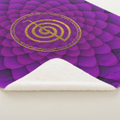 GoldChoku Rei Symbol auf Lotos Sherpadecke (3/4)