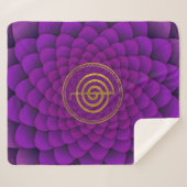 GoldChoku Rei Symbol auf Lotos Sherpadecke (Vorderseite (Horizontal))