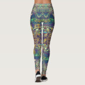 GoldChoku Rei Symbol und Reiki Gebote Leggings (Rückseite)