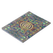 GoldChoku Rei Symbol und Reiki Gebote Notizblock (Linke Seite)