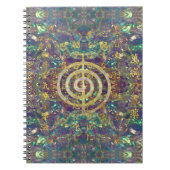 GoldChoku Rei Symbol und Reiki Gebote Notizblock (Vorderseite)