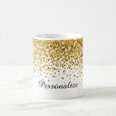 GoldConfetti Kaffeetasse (Mittel)