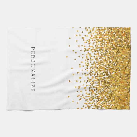 GoldConfetti Küchentuch (Horizontal)