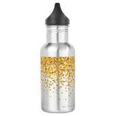 GoldConfetti personalisiert Trinkflasche (Links)