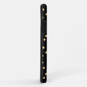 Goldconfetti-Punkte Case-Mate iPhone Hülle (Hinten/Rechts)