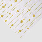 GoldConfetti schwemmt Seidenpapier an (Ausschnitt)