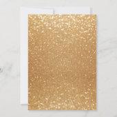 GoldConfetti u. Glitzer-u. Einladung (Rückseite)