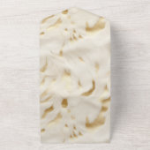 Goldcreme Weißer Western All In One Einladung (Außenbereich)