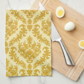 Golddamast Handtuch (Viertel Falte)