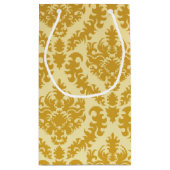 Golddamast Kleine Geschenktüte (Rückseite)