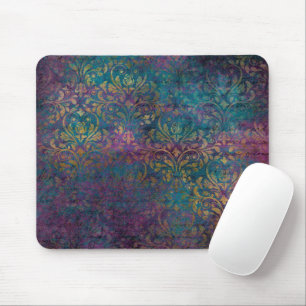 GoldDamast Lila rosa Aquamarin Mousepad