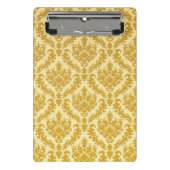 Golddamast Mini Klemmbrett (Vorderseite)