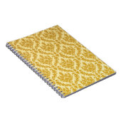 Golddamast Notizblock (Rechte Seite)