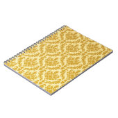 Golddamast Notizblock (Linke Seite)