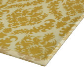 Golddamast Schneidebrett (Ecke)