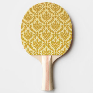 Golddamast Tischtennis Schläger
