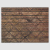 Golddampfer auf Braunholz-Dekoupage Seidenpapier (Vorderseite)