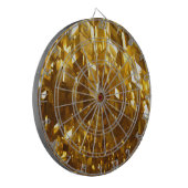 Golddecke Abstrakte Kunst Dartscheibe (Vorderseite Links)