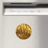 Golddecke Abstrakte Kunst Magnet (In Situ (Geschirrspüler))