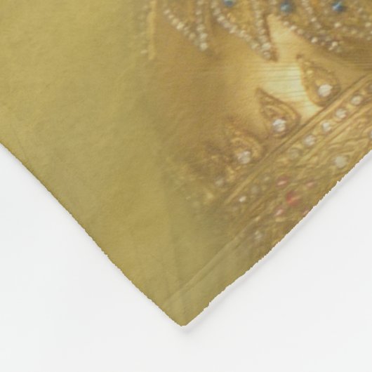 Golddecke Fleecedecke (Ecke)