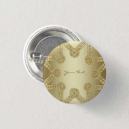 Golddekorationstaste Button (Vorne & Hinten)
