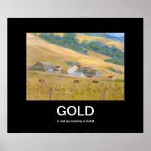GoldDemotivational Plakat