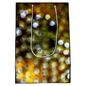 Golddesign Mittlere Geschenktüte (Rückseite)