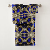 Golddiamant-Kristall Badhandtuch Set (Insitu)