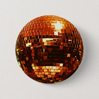 GOLDdisco-Ball-Knopf Button