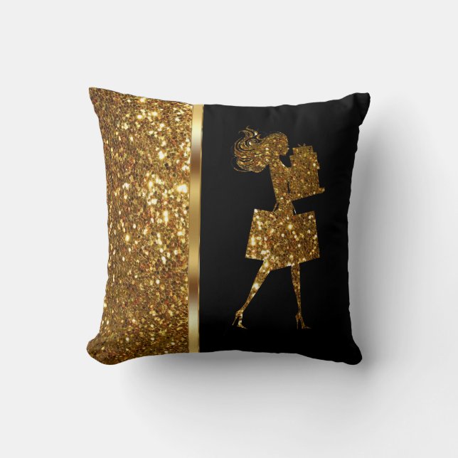 Golddiva-Gewindekissen Kissen (Vorderseite)