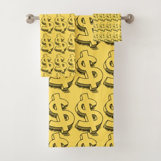 Golddolar Badhandtuch Set (Insitu)