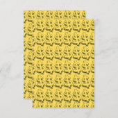 Golddolar Dankeskarte (Vorne/Hinten)