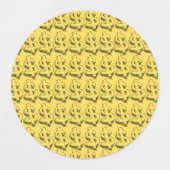 Golddolar Etiketten (Design 2)