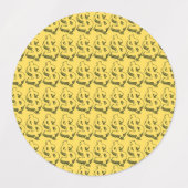 Golddolar Etiketten (Design 1)