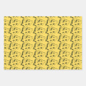 Golddolar Geschenkpapier Set (Vorderseite)