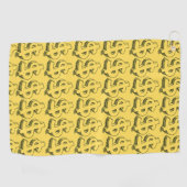 Golddolar Golfhandtuch (Horizontal)