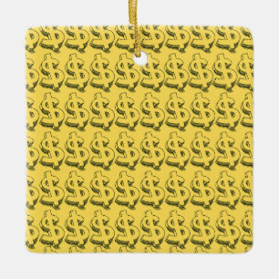 Golddolar Keramikornament